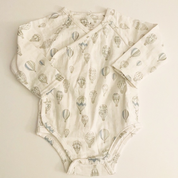 NWT ADEN AND ANAIS MUSLIN BODYSUIT ROMPERS 9-12M - Picture 8 of 14